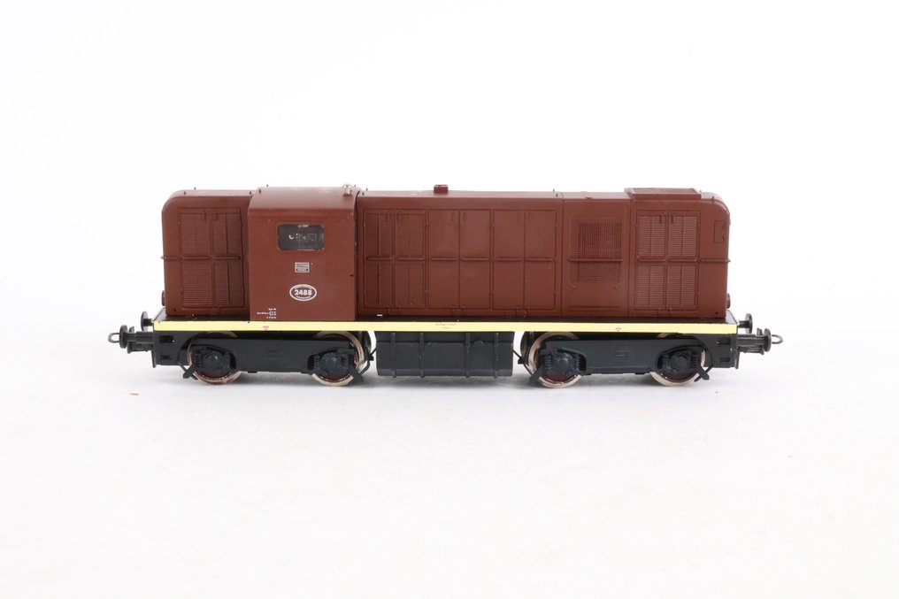 Holland Rail H0 - Πετρελαιοκίνητη μηχανή τρένου (1) - 2488 μπρούν χωρίς το λογότυπο NS. - NS #2.1