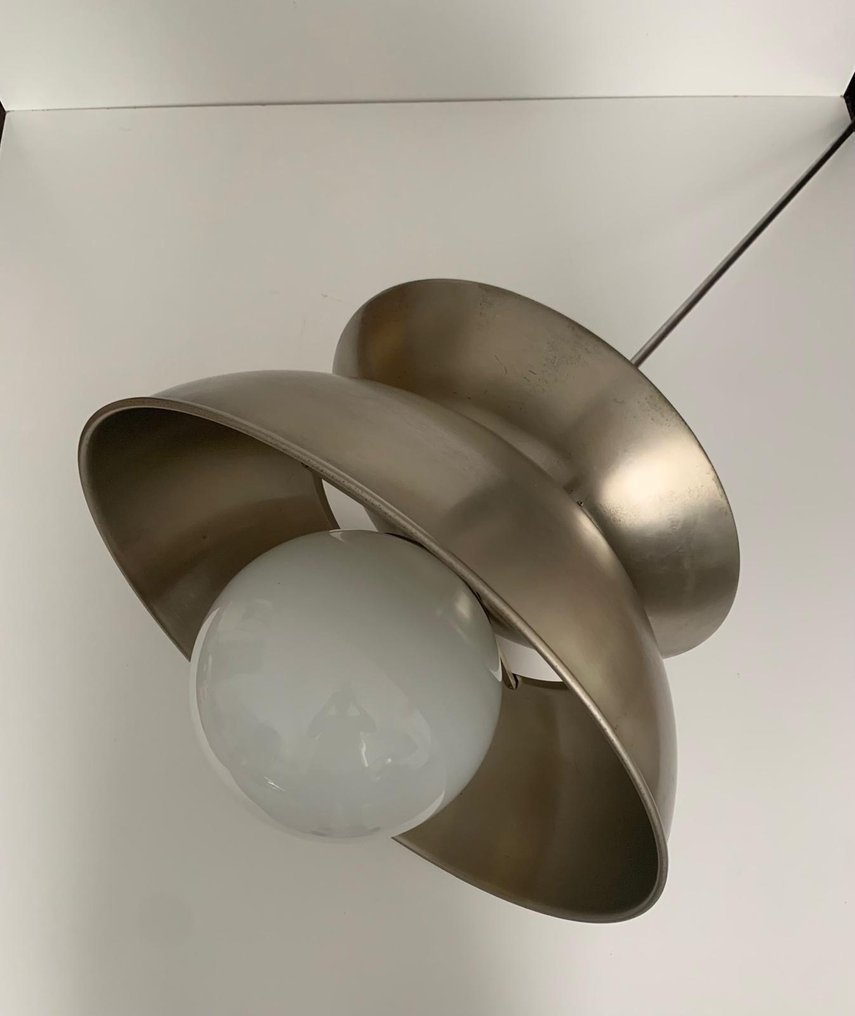 Artemide - Vico Magistretti - Hanging lamp - Cetra - nickel-plated metal - Cetra Lamp #1.0