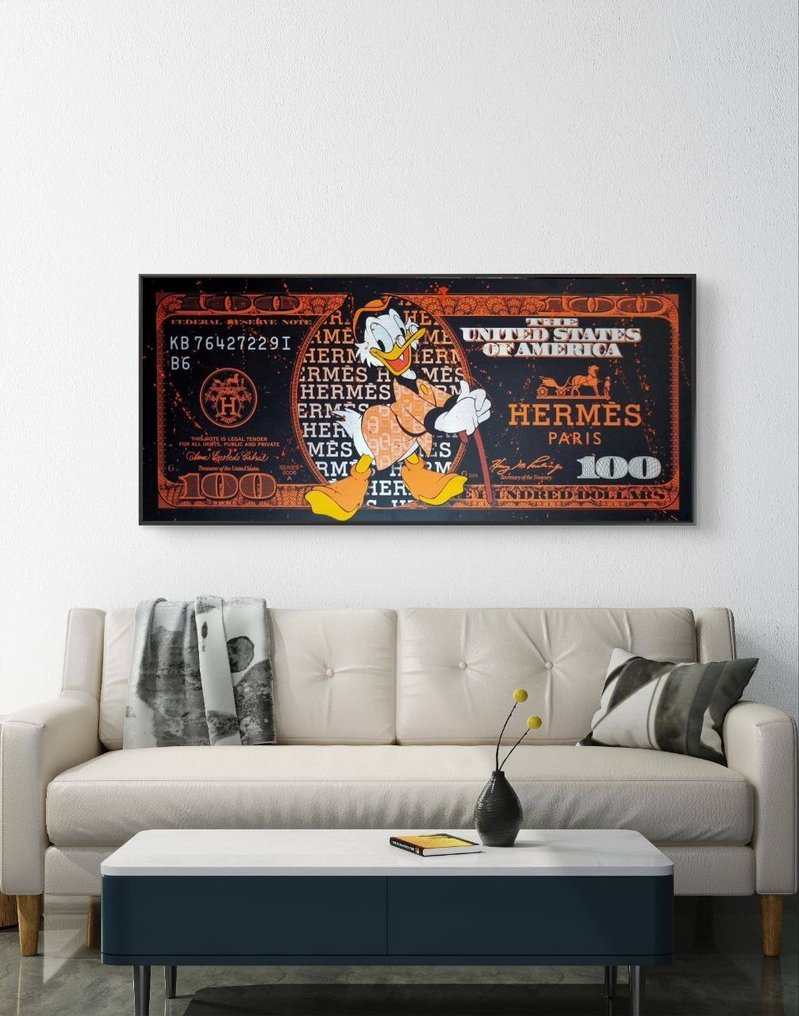 José de Pazos - Scrooge Mc Duck Hermes Dolar - NO Reserve #1.0