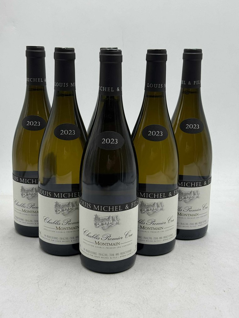 2023 Louis Michel & Fils "Montmain" - Chablis 1er Cru - 6 Bouteilles (0,75 L) #1.0