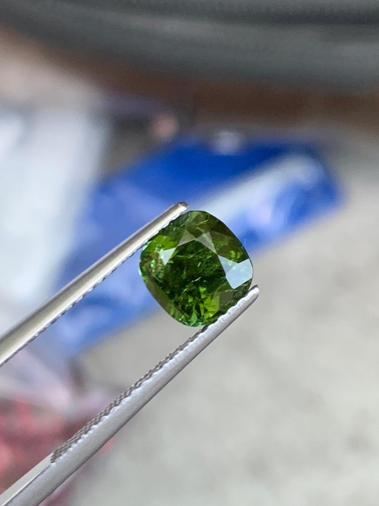 没有保留价 绿色 电气石  - 1.61 ct - 国际有色宝石协会（ICA GemLab） #1.0