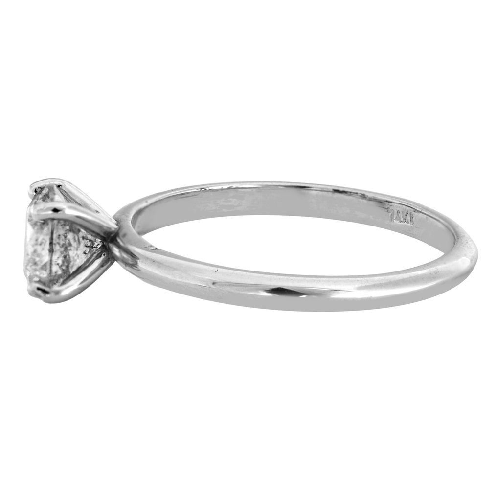 没有保留价 - 戒指 - 14K包金 白金 -  1.10ct. tw. 钻石 (天然) #4.3