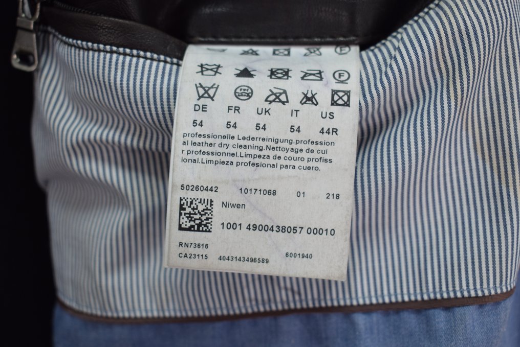 Hugo Boss Lambskin - Bőrkabát #3.2