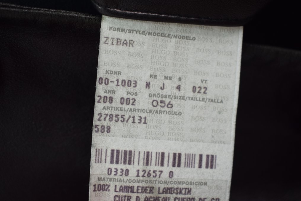 Hugo Boss Lambskin - Leather jacket #4.3