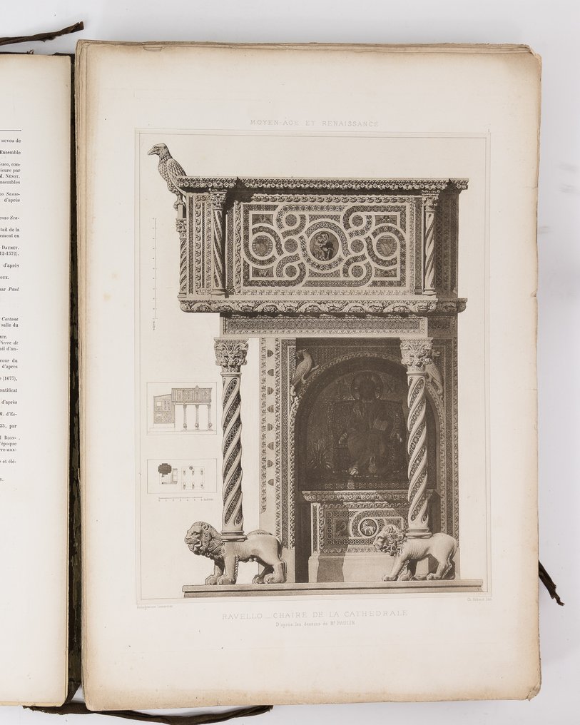 [ITALIE-]  · Hector d' ESPOUY - Fragments D'Architecture du Moyen Age et de la Renaissance [100 planches] - 1897 #4.3