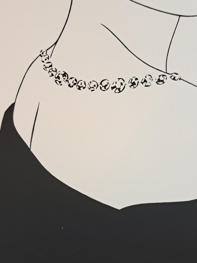 Zaniboni, Sergio - 1 Original drawing - Eva Kant: Lo Sguardo - 2013 #4.3