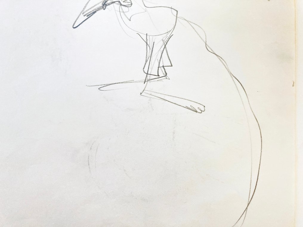 Richard Williams (1977) Drawing of the legendary animator - (1933-2019) #3.2