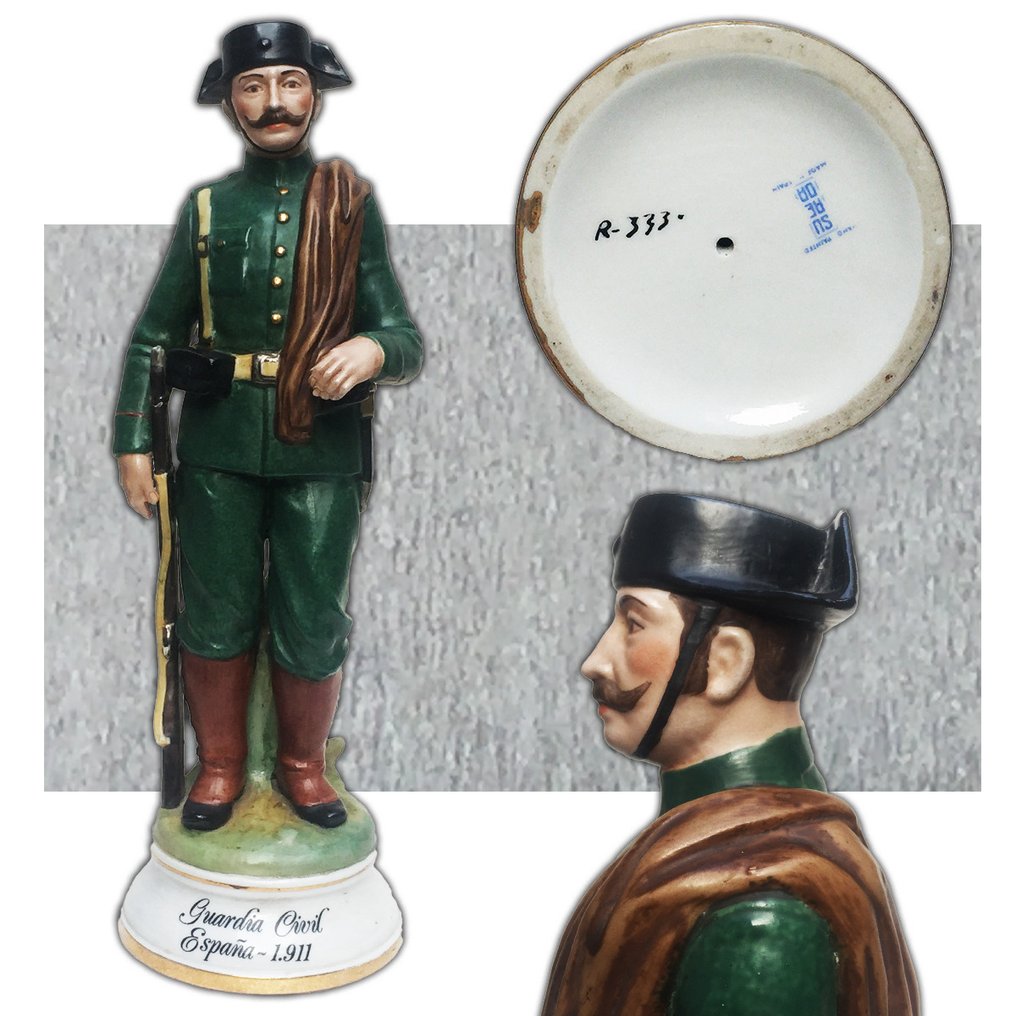 Sureda - 小雕像 - Guardia Civil 1.911 - 陶瓷 #1.0