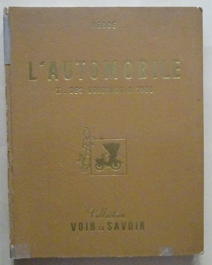 Hergé - 1 The Automobile, chromos, 1953 - Kuifje #2.1