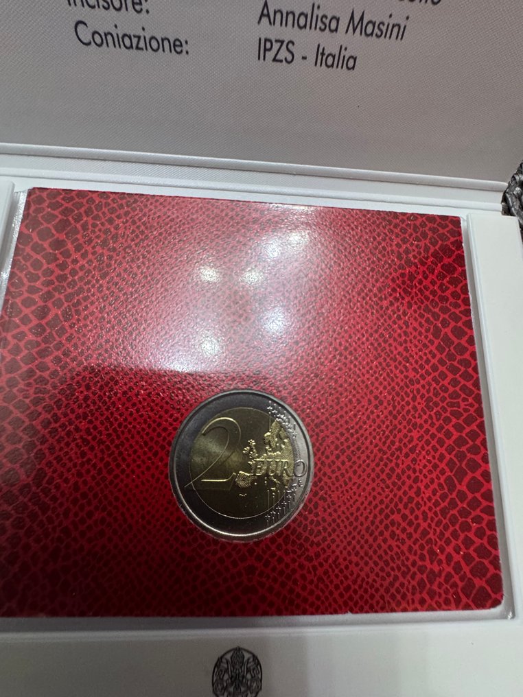 Vaticaan. 2 Euro 2024 "Guglielmo Marconi" (2 monedas) Proof + BU (Zonder minimumprijs) #4.3