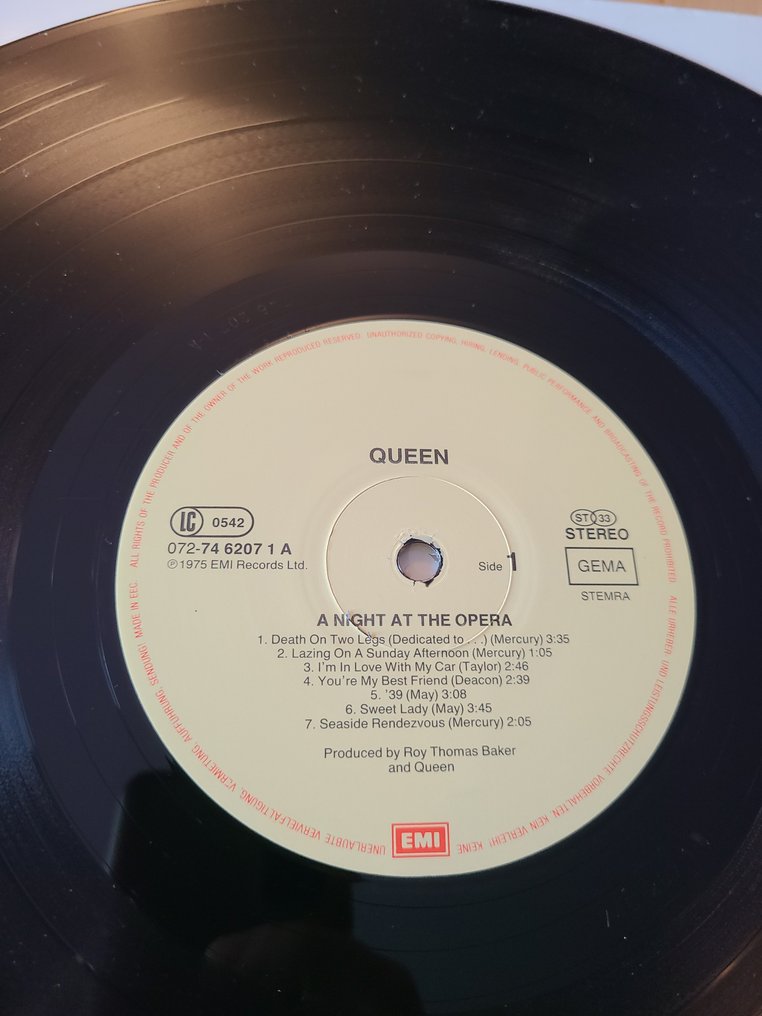 Queen - A night at the opera - LP - 1975 #4.3