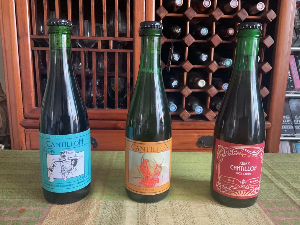Cantillon - Blabaer, Baie D’Argousier & Kriek - 37,5cl - 3 flessen #1.0