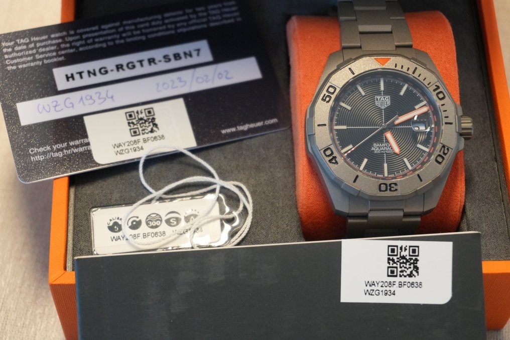 TAG Heuer - Aquaracer - Nincs minimálár - WAY208F.BF0638 - Férfi - 2020+  #3.2