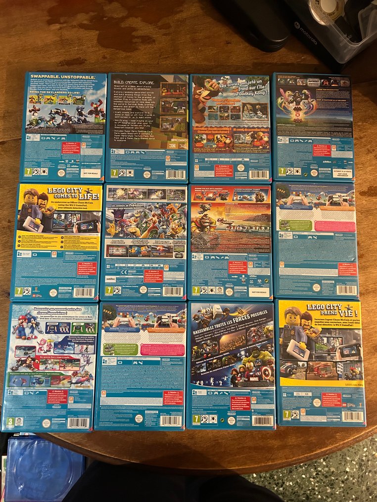 Nintendo - Wii u - lot - Gra wideo - W oryginalnym pudełku #1.0