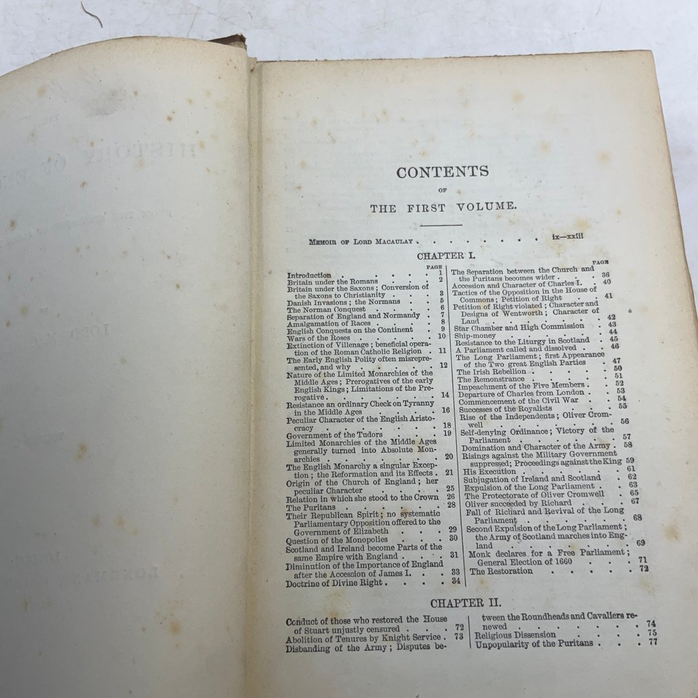 Lord Thomas Macaulay - The History of England, from the Accession of James the Second - 1871-1874 #3.2