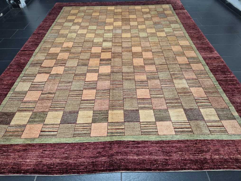 现代设计地毯 Gabbeh Lori(新品) - 地毯 - 362 cm - 280 cm #1.0