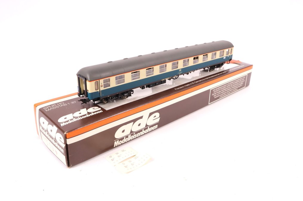 ADE H0 - 3104 - Carrozza passeggeri di modellini di treni (1) - Carrozza di prima classe Aüm - DB #1.0