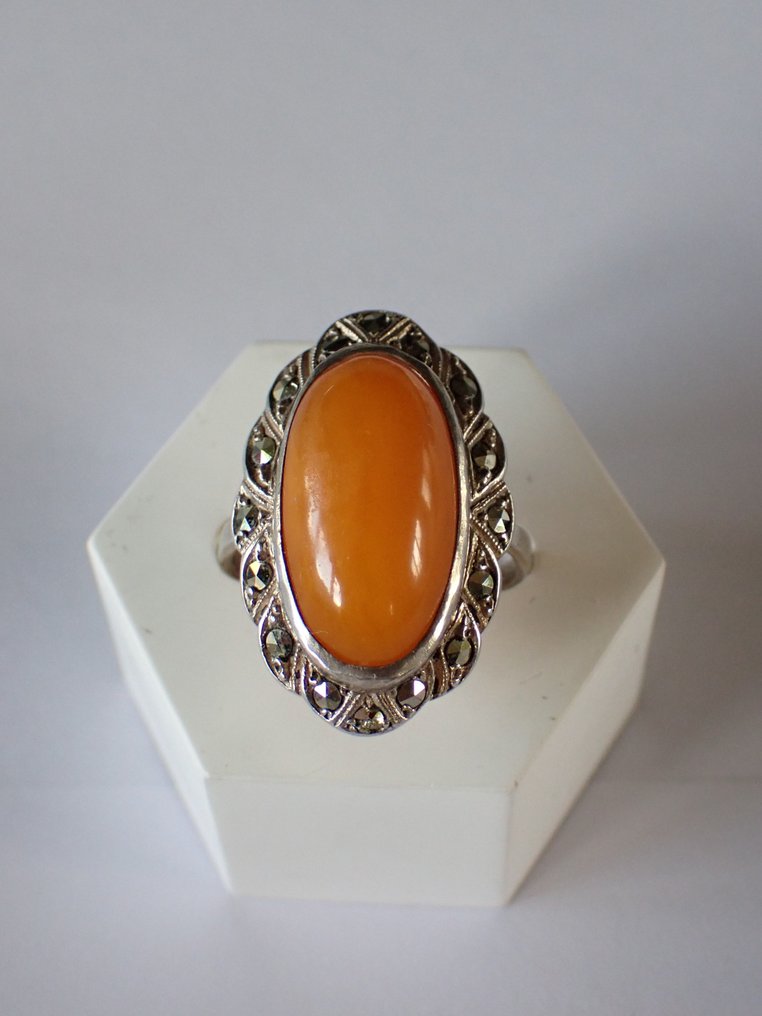 Silber - Ring - Butterscotch Markeniet #4.3