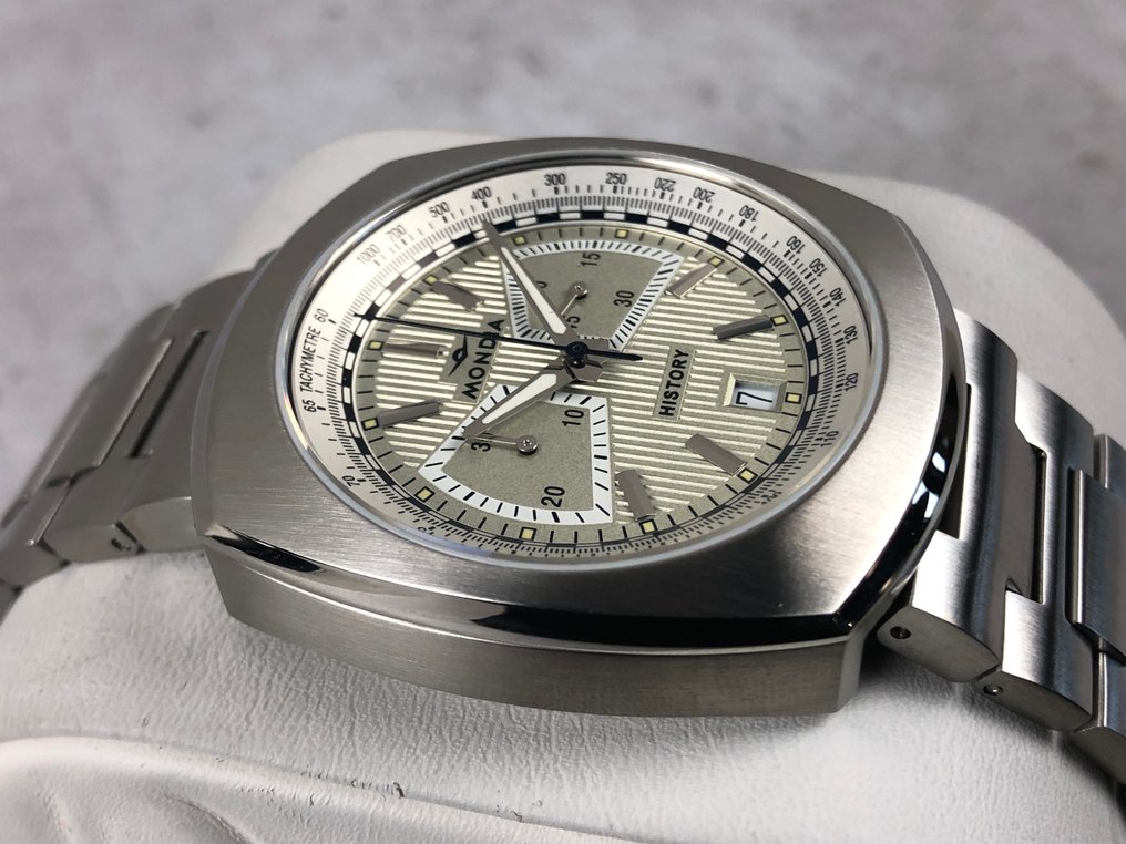 Mondia - History Chronograph - Nincs minimálár - MH-002-SS-SL-CM - Férfi - 2020+ #4.3
