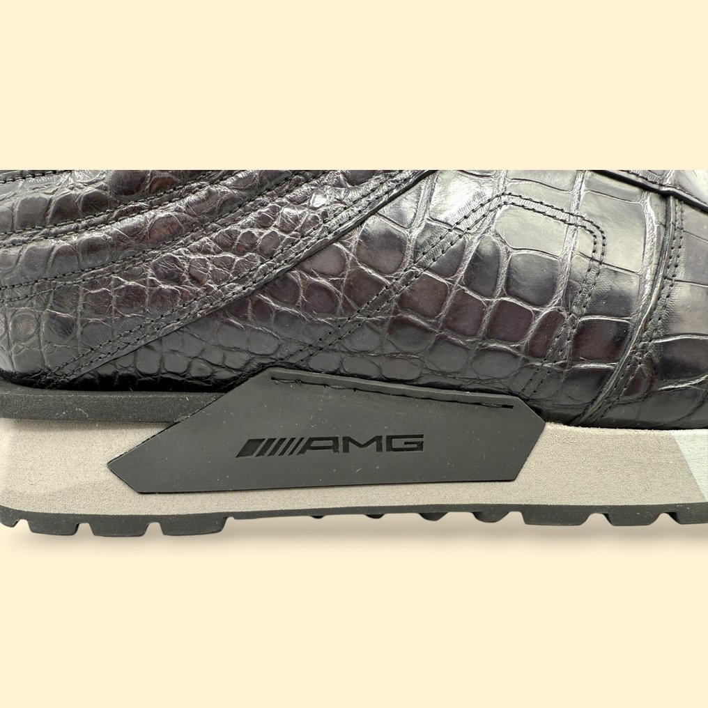 Santoni-UK10-AMG-Alligator-Shearling - 运动鞋 - 尺寸: EU 45.5 - 带标签的新品 #4.3