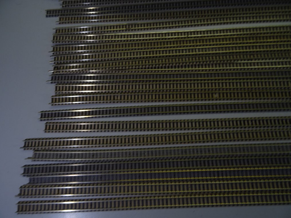Fleischmann N - 9106 - Voie ferrée pour trains miniatures (20) - 20 x rails flexibles 777 mm Profi-Gleis #3.2