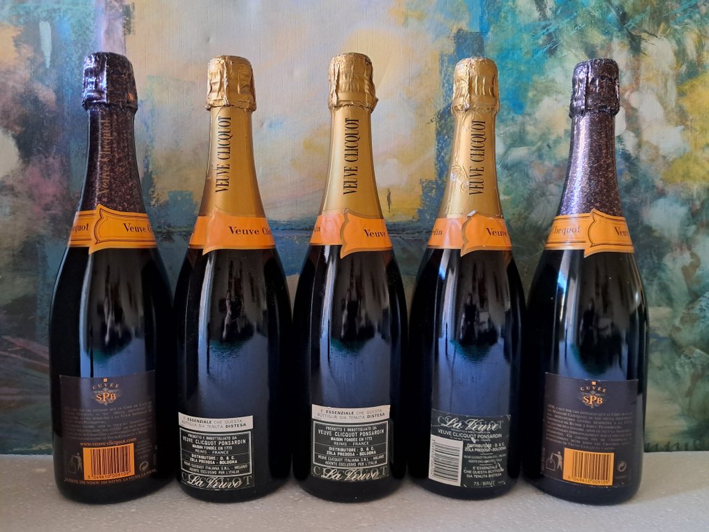 Veuve Clicquot Ponsardin Bicentenario 1772-1972 & SPB - Σαμπάνια - 5 Bottles (0.75L) #2.1