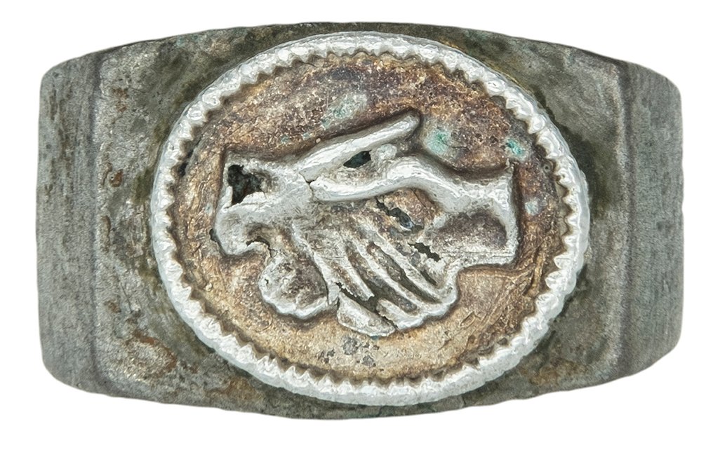 Ancient Roman Silver Ring - 22.1 mm #3.2