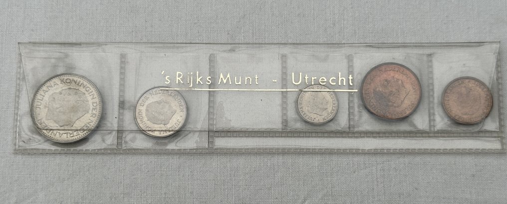 Nederland. Jaarset 1972, 1973, 1974 en 1975 in plastic strip (Zonder minimumprijs) #3.2