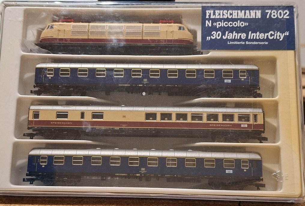 Fleischmann N - 7802 - 火車組合 (1) - 限量特别系列“30年InterCity” - DB #1.0