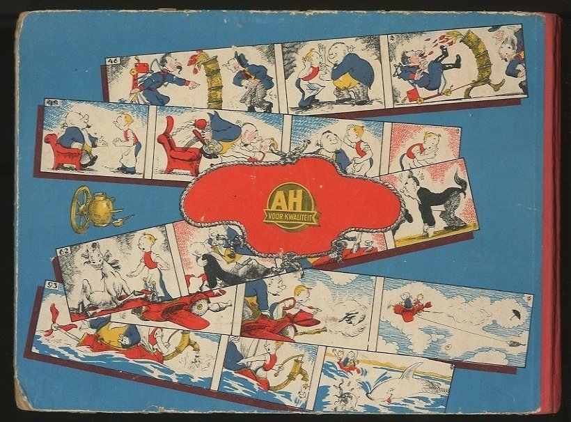 Jean Dulieu - Boffie en Buikie in de knoop - 1 libro di adesivi e immagini - 1953 #1.0