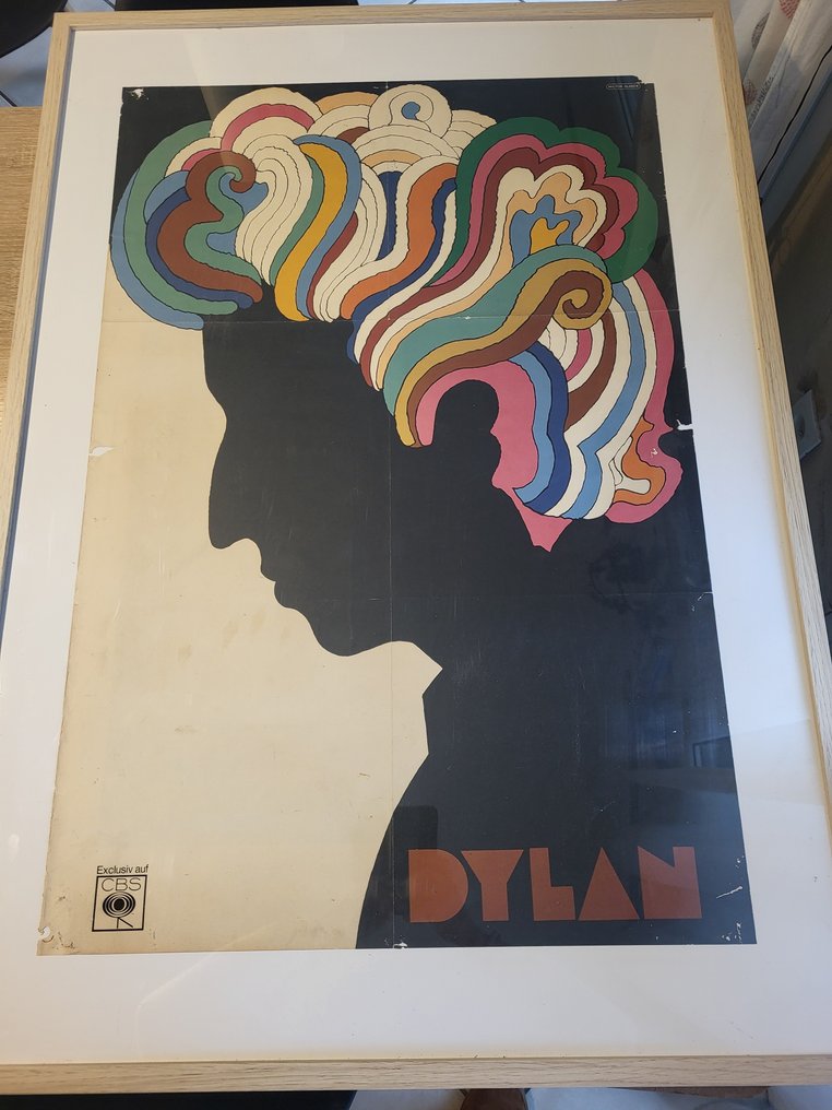 Milton Glaser - CBS - DYLAN - 1960-luku #1.0