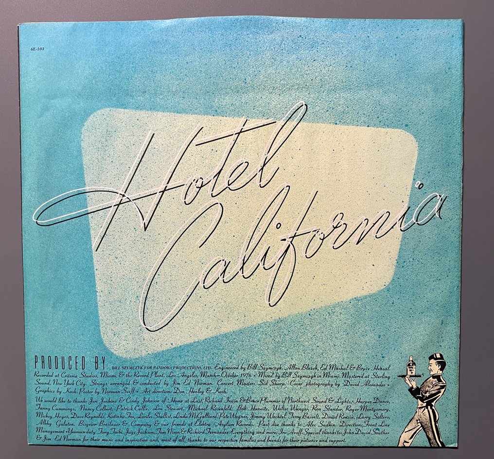 Eagles - Hotel California, One Of These Nights, The Long Run - Titoli vari - Album LP (più oggetti) - 1975 #3.2