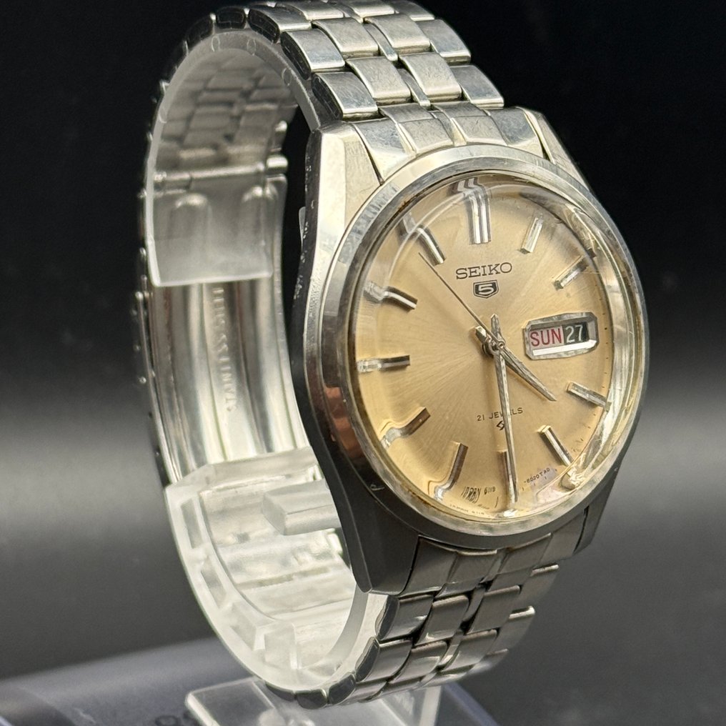 Seiko - Seiko 5 Automatic Day-Date - 沒有保留價 - 6119-8020 – 21 Jewels - 男士 - 1967 #2.1