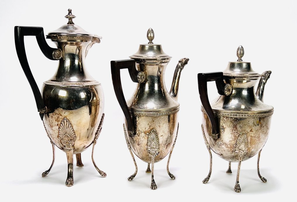 Teepannu (3) - Hopeoitu - verzilverd #1.0