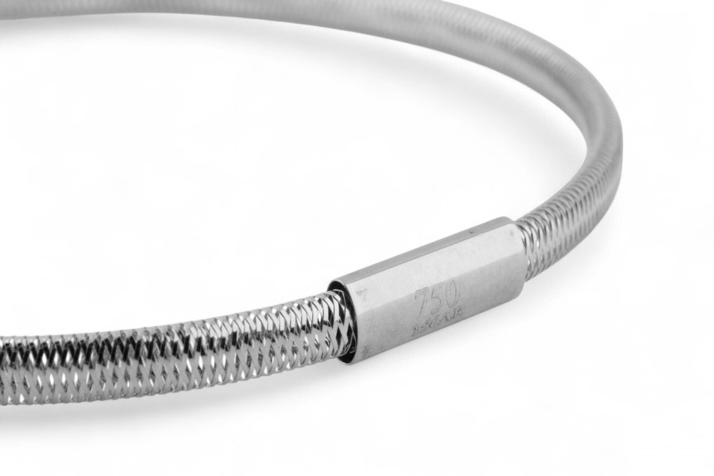 没有保留价 - 手镯 - 18K包金 白金 #1.0