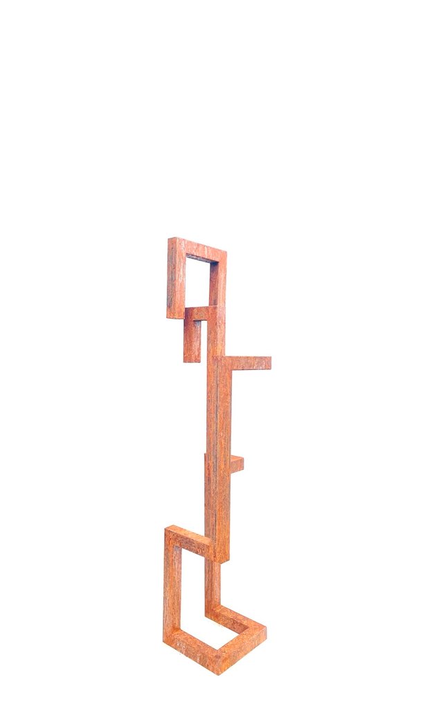 Ana Lucia B.M - Sculpture Corten - XXL - NO Reserve #4.3