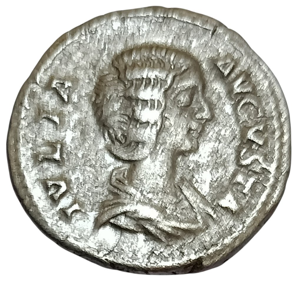 Império Romano. Julia Domna (Augusta, AD 193-217). Denarius Rome - MATER AVGG #1.0