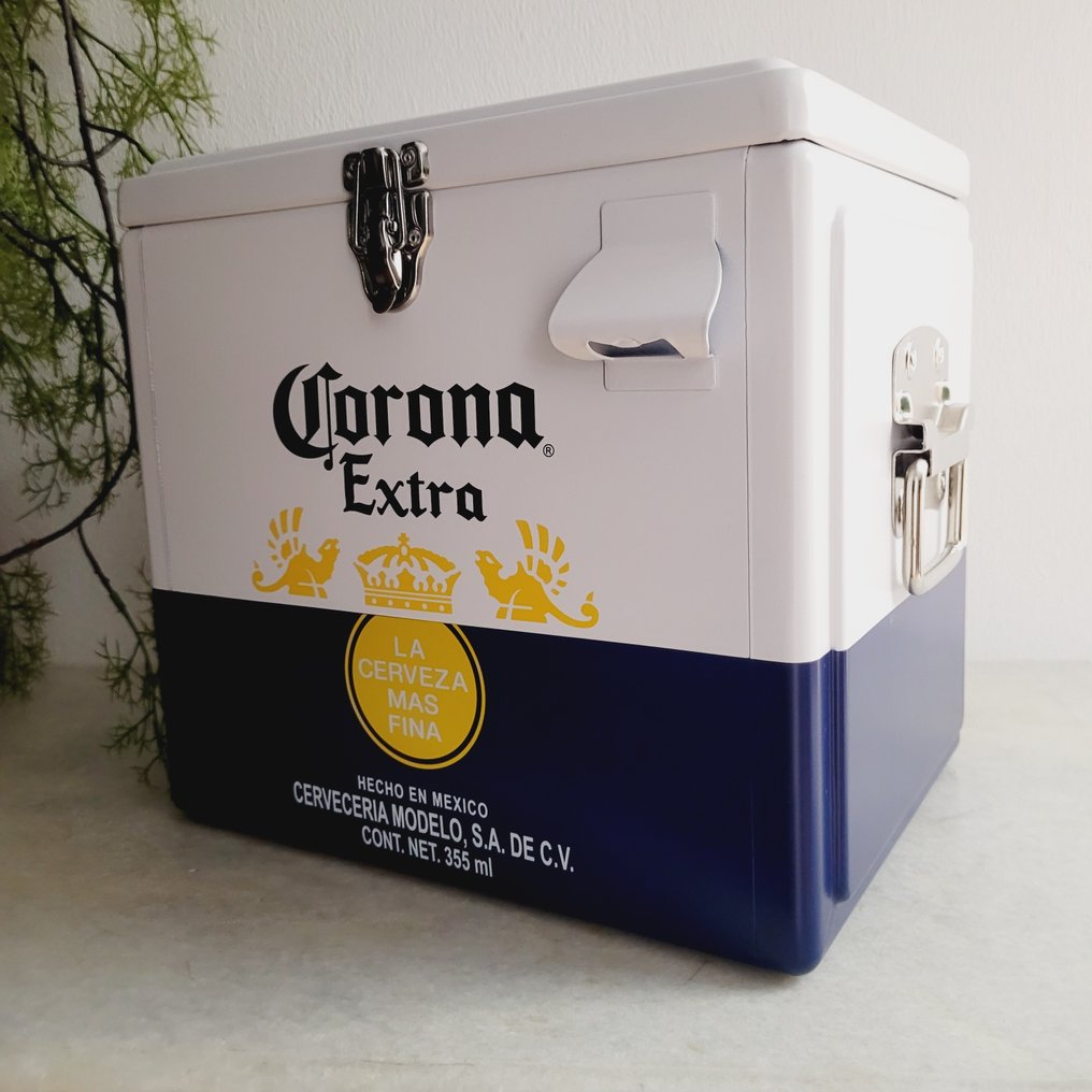 Corona Beer S.A. - Mainoskyltti - Jääkaappi - Metaal & Aluminium #2.1