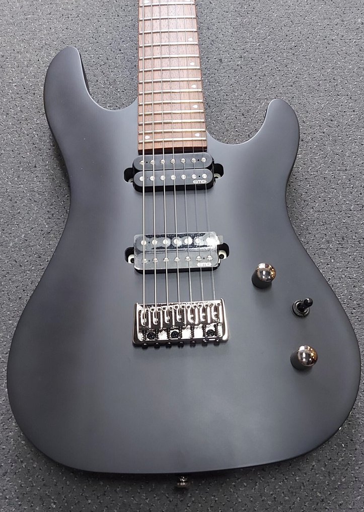 Cort - KX257 Bariton Black -  - 7-string electric guitar #1.0