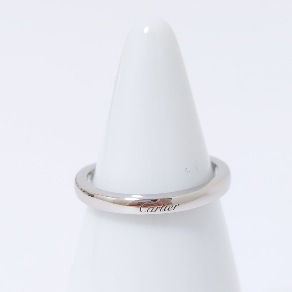 Zonder minimumprijs - Cartier - Ring - Ballerine Curved Platina #3.2