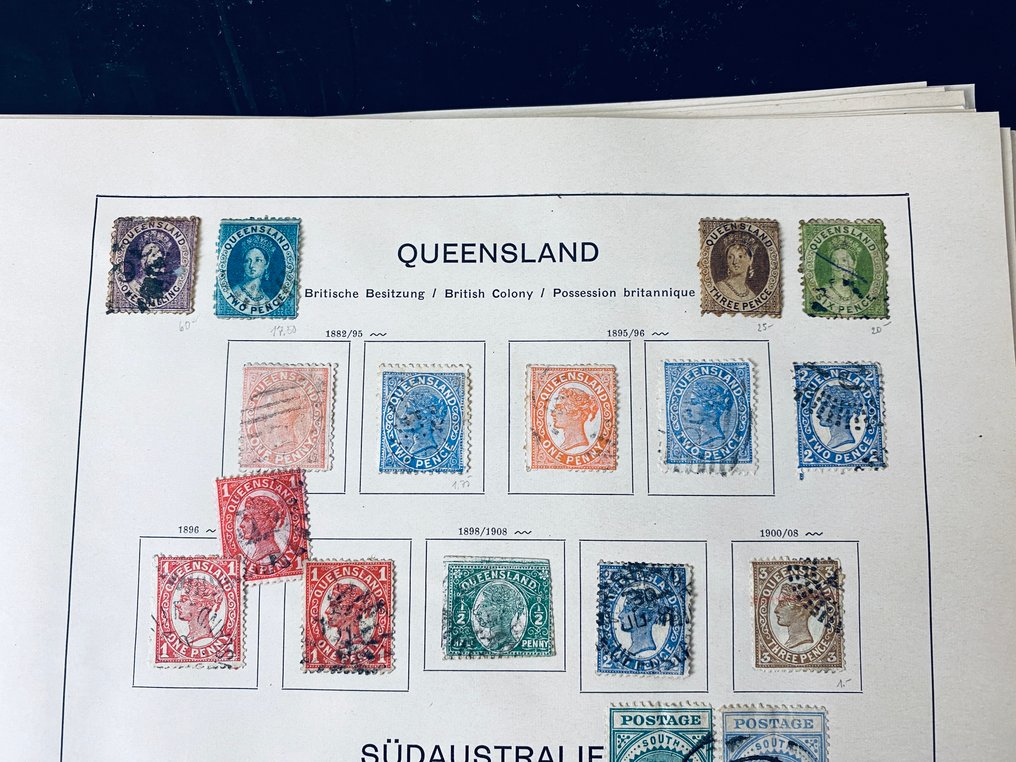 British Commonwealth  - Sammlung / Forscher Verschiedene Gebiete Allgemeine Bestimmung #1.0