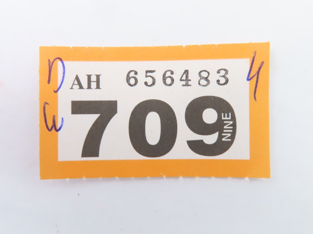 Mehano H0 - T284 - Model train freight carriage (1) - Six-axle container transport wagon with cargo and markings for 'Hapag Lloyd' and 'K-Line.' - Privaat, AAE #2.1