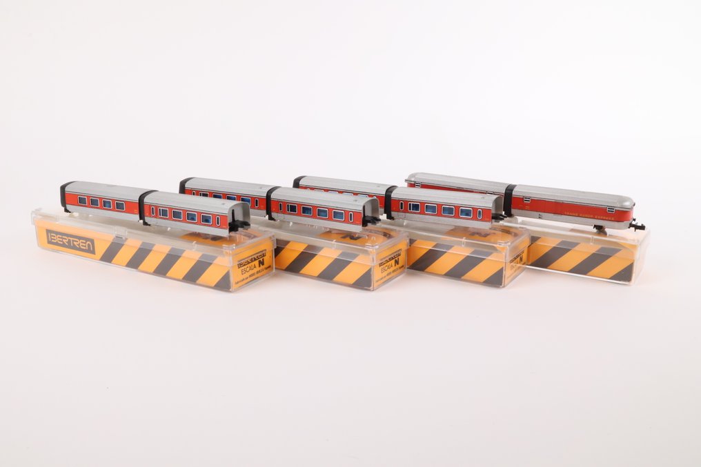 Ibertren N - 281, 283, 283, 284 - Modellvonatszemélyszállító (4) - TEE Talgo kocsik - RENFE #2.1