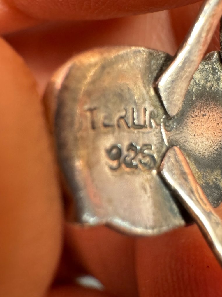 Χειροποίητο ασημένιο δαχτυλίδι από την Έθνος των Navajo. - Î—Î Î‘  (χωρίς τιμή ασφαλείας) #2.1