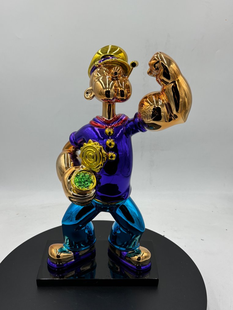 Naor - Sculpture, Popeye - 45 cm - Resin - 2024 #4.3