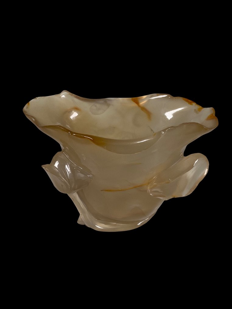 Libation Cup - Agate - China - Qing Dynasty (1644-1911) #3.2