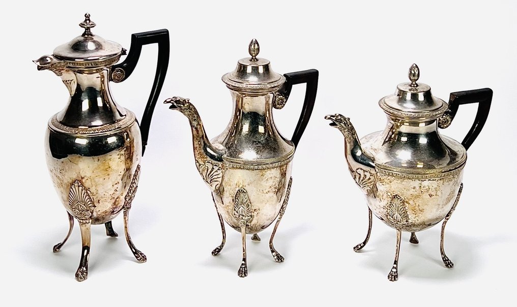 Teepannu (3) - Hopeoitu - verzilverd #3.2