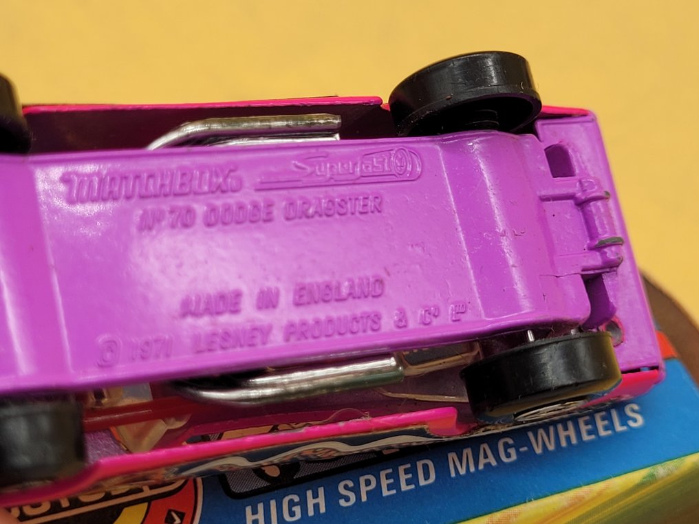 Matchbox - Model car (4) - Matchbox Superfast – Rennwagen-Konvolut Nr. 70, Nr. 4, Nr. 64 und Nr. 34 – Made in England, ca. #4.3