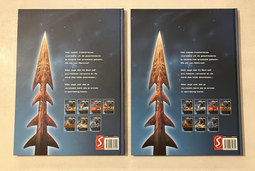 De Pijl Van Nemrod 1 t/m 7 - Complete reeks HC - 7 Album - EO - 2009/2014 #4.3