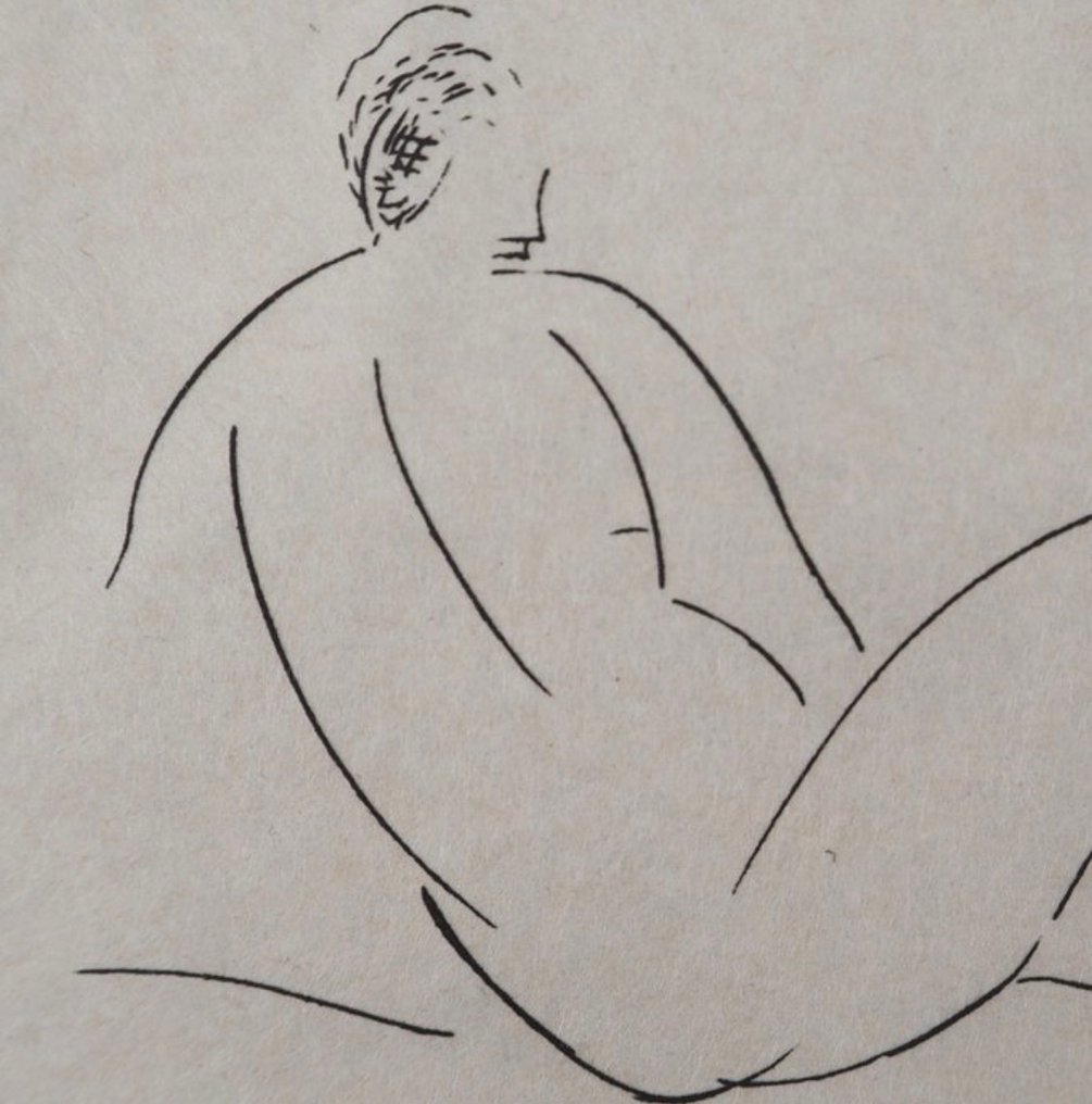 Amedeo Modigliani - Femme allongée de dos #1.0